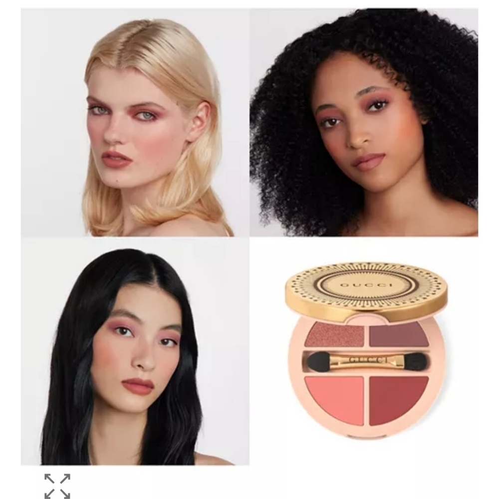 Gucci Mirror And Multi-Use Cream Quad Palette Retail $89 Nib - Picture 2 of 9